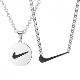Женское ожерелье в стиле хип-хоп с логотипом Nike